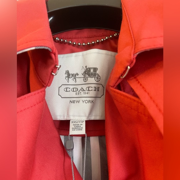 COACH trench coat - Picture 3 of 5